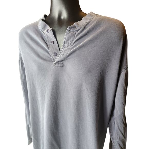 Cabelas Henley Shirt Outdoor Men 3XL Long Sleeve Top Hunting Fishing Hiking Work - Picture 11 of 16